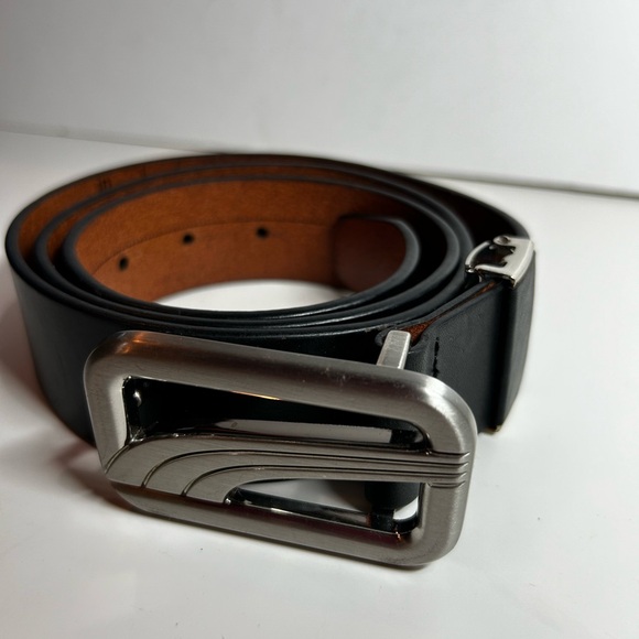 Puma Men’s Black Genuine Leather Adjustable Golf Belt. One Size - Picture 10 of 14